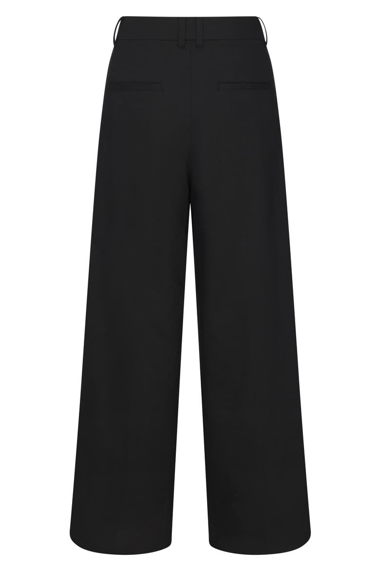 Katherine Wide Leg Pants, Alternate, color, BLACK