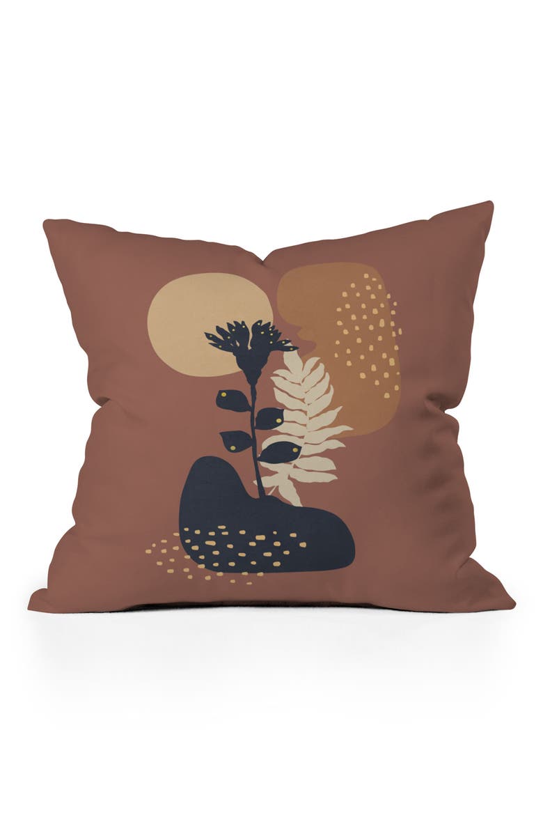 16-Inch Square Accent Pillow, Main, color, ORGANIC SHAPES