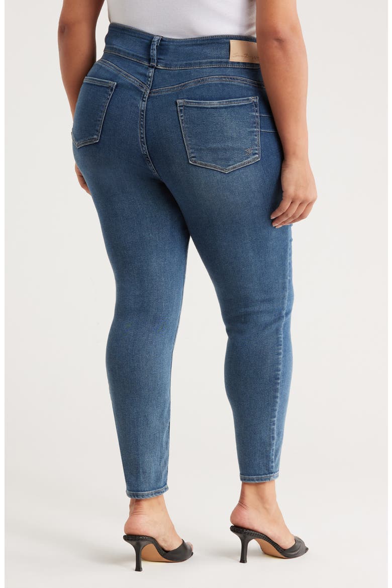 High Waist Curvy Legging Jeans, Alternate, color, DENALI