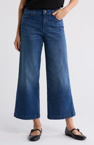 NYDJ Teresa Wide Leg Crop Jeans
