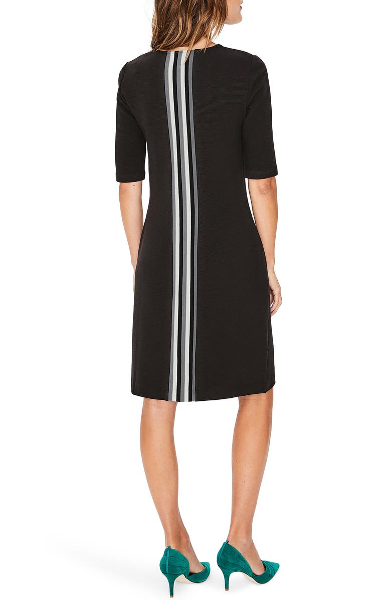 Boden Jemima Ottoman Sweater Dress, Alternate, color, Black