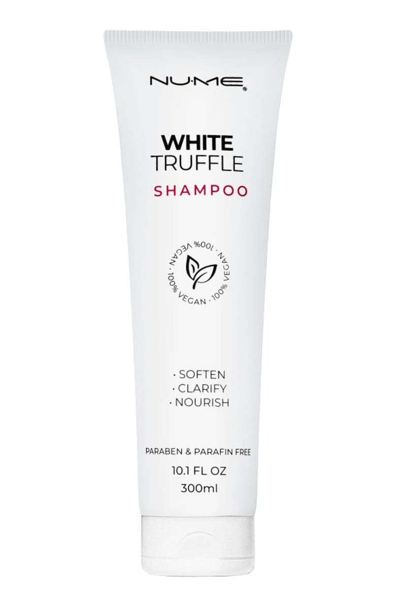 NUME White Truffle Duo | Moisture-Rich Vegan Shampoo & Conditioner, Alternate, color, White