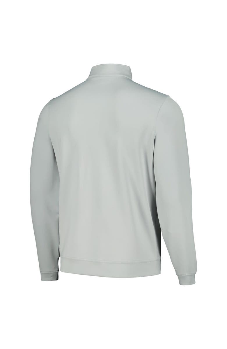 Columbia Men's Columbia Gray WM Phoenix Open Wickham Hills Omni-Wick Quarter-Zip Jacket, Alternate, color,