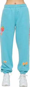 Samii Ryan | Happiness Looks Good Sweatpants , Blue , Large , 4