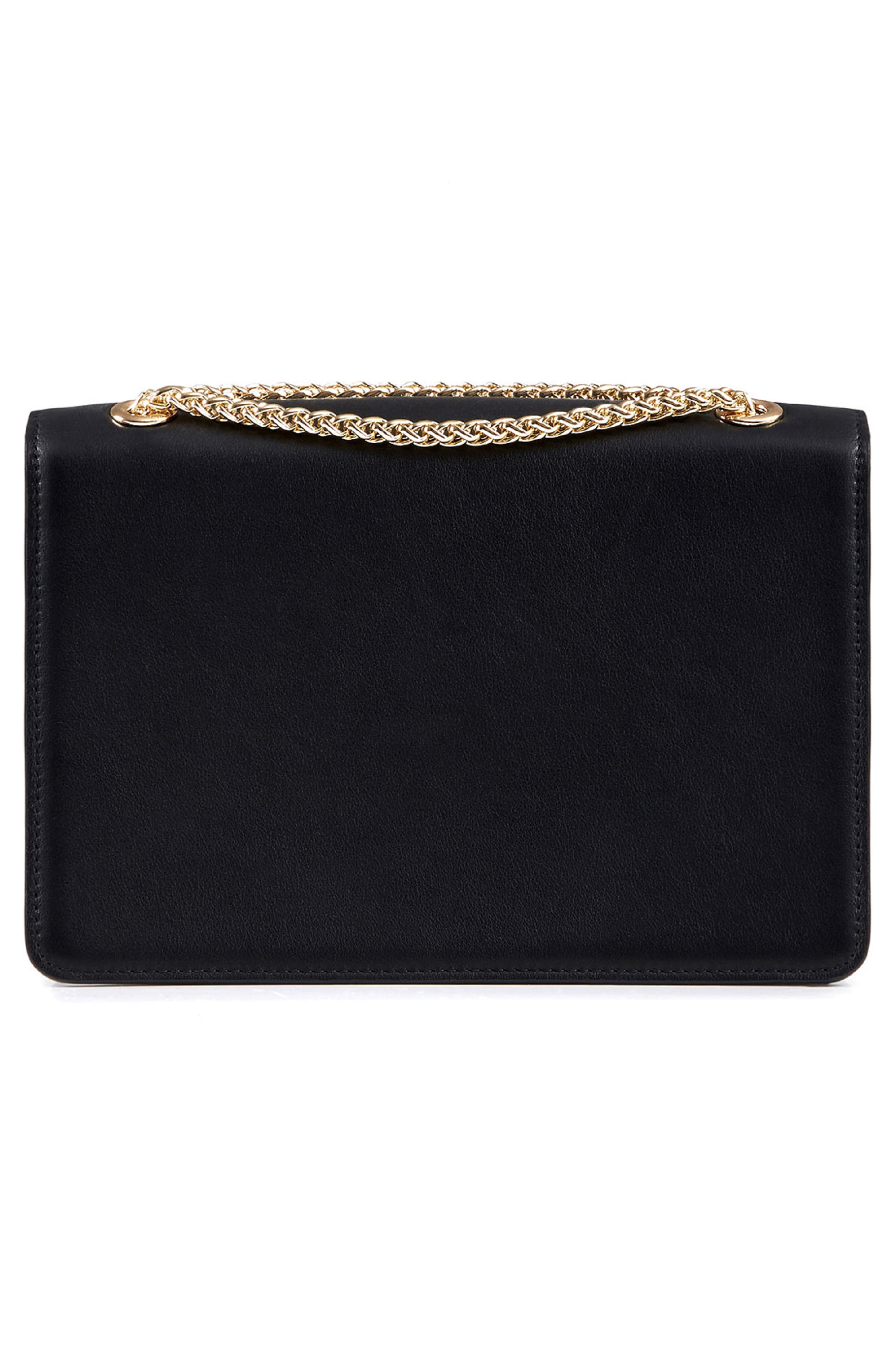 Strathberry East/West Leather Crossbody Bag, Alternate, color, 