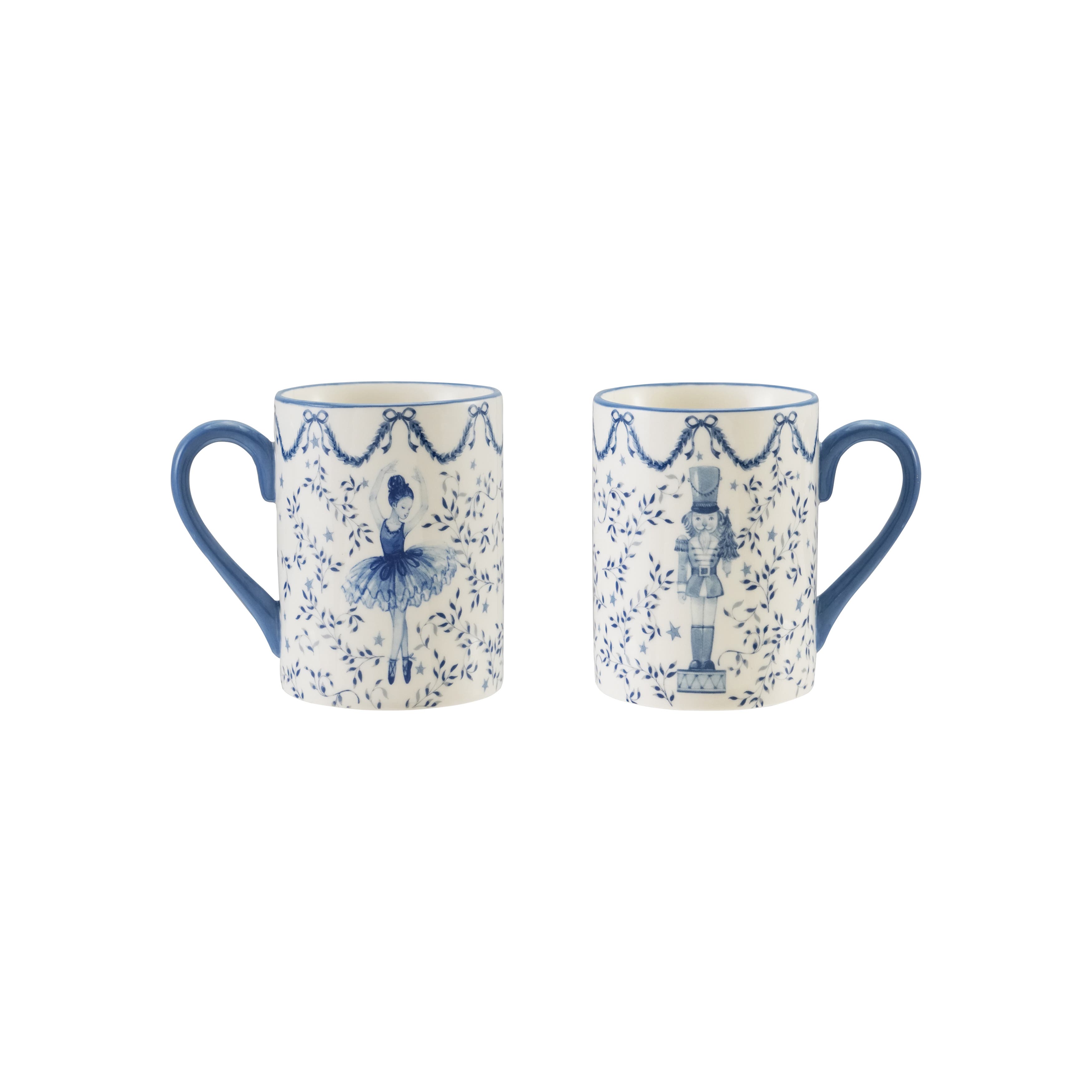 selected WHite and Blue