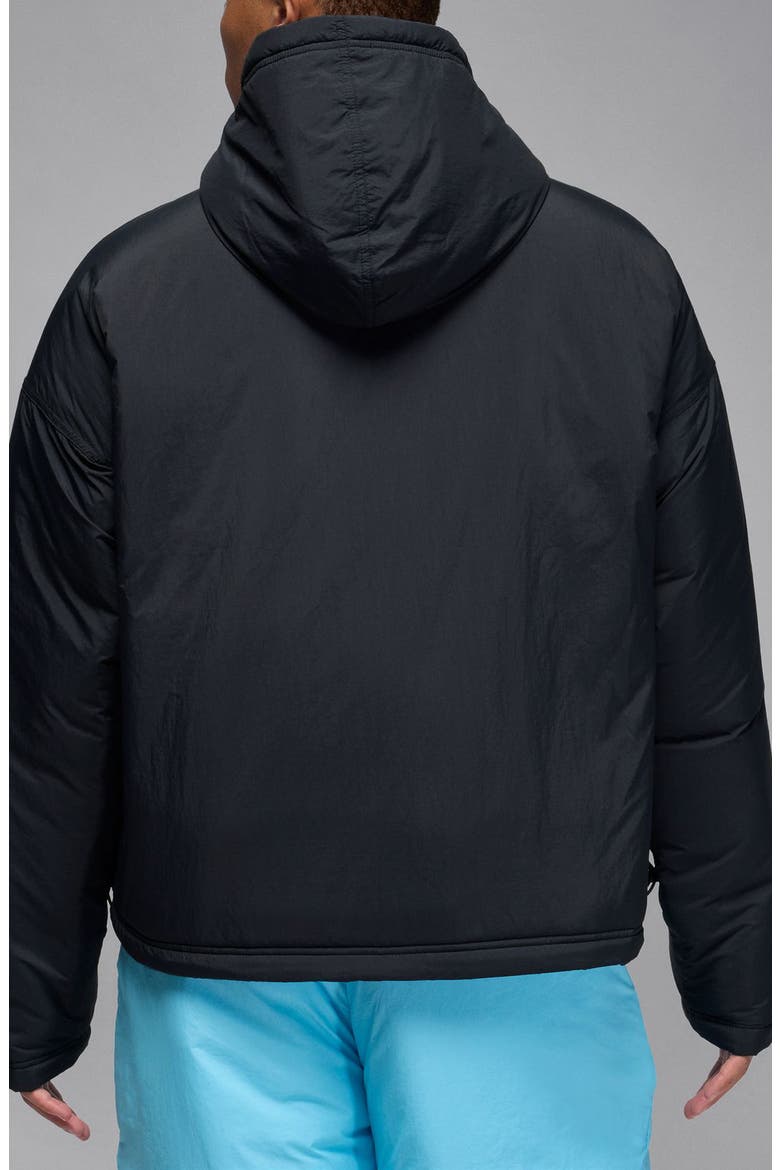 Flight Mountainside Padded Hoodie, Alternate, color, BLACK/ DK SMOKE GREY