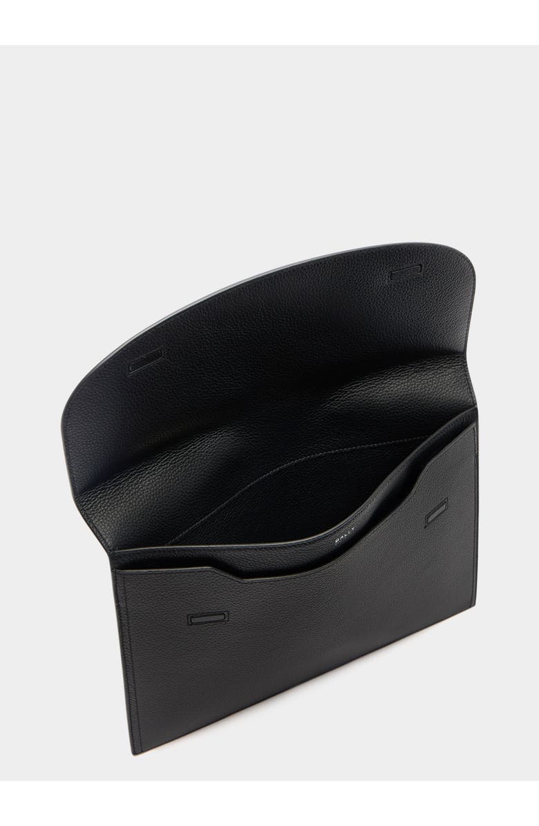 Bally Capitol Flap Bag, Alternate, color, Black