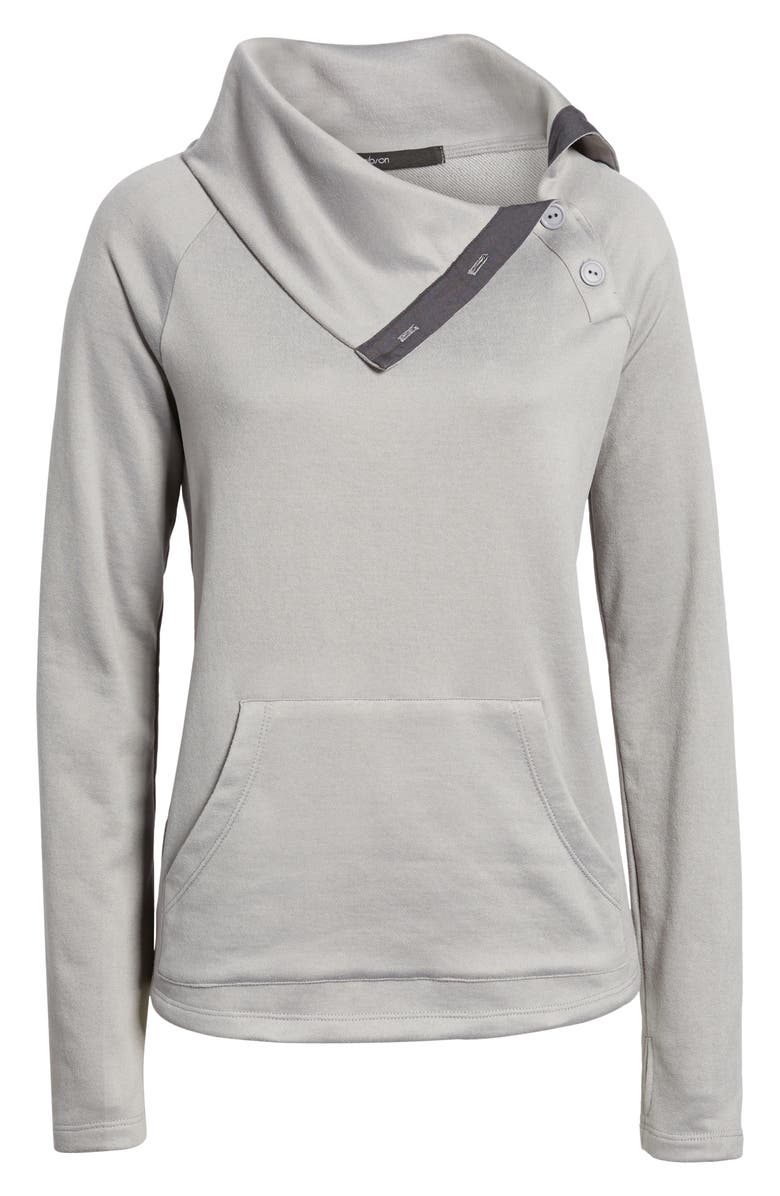 GIBSONLOOK Gibson x Living in Yellow Judy Plush Fleece Pullover, Alternate, color,