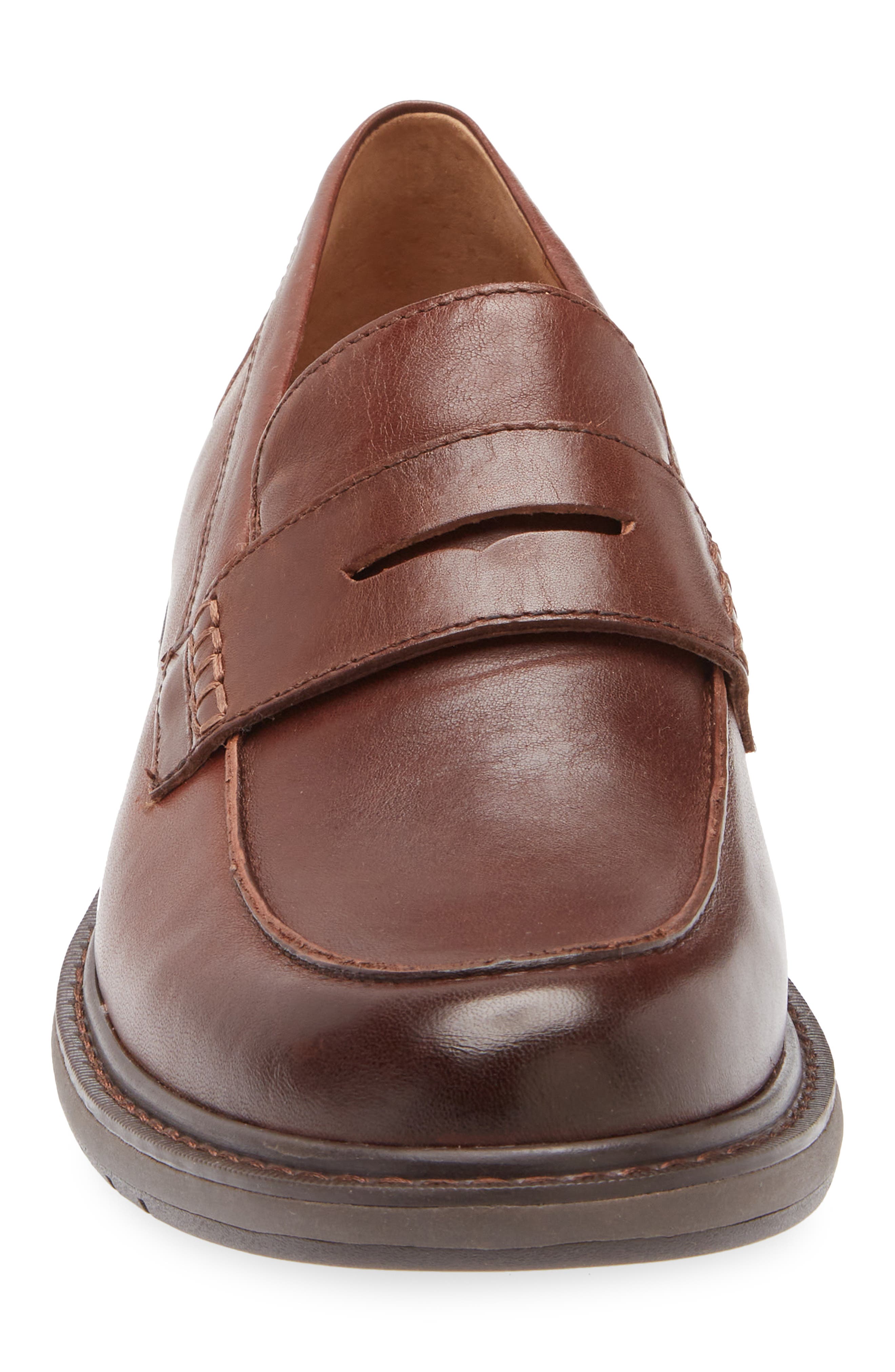 Archer Penny Loafer, Alternate, color, WHISKEY