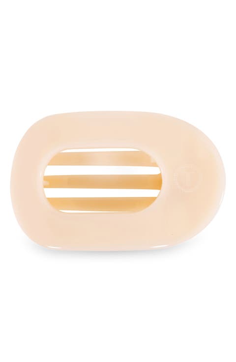 Large Flat Round Hair Clip