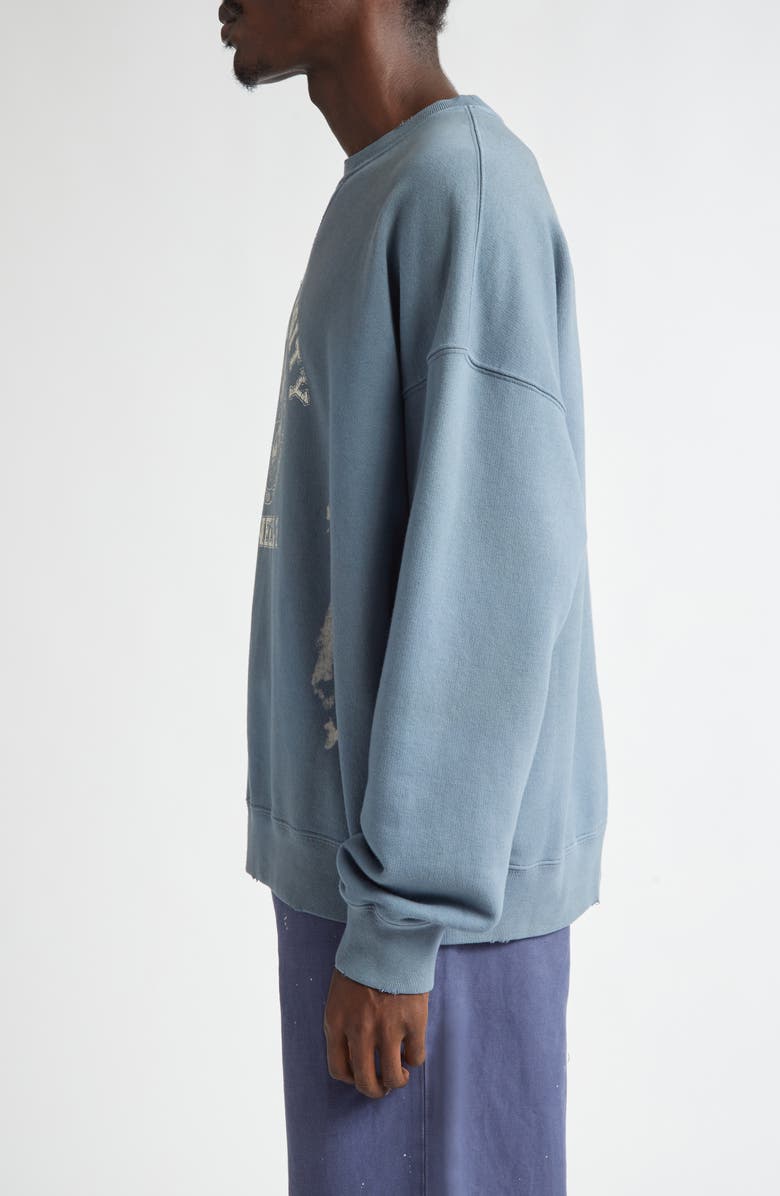 Golden Goose Journey Collection Distressed Logo Graphic Sweatshirt, Alternate, color, 