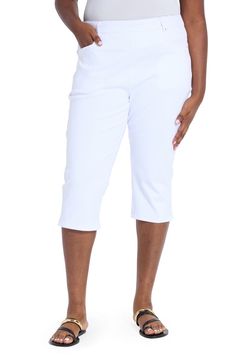Granada Capri Jeans, Main, color, WHITE