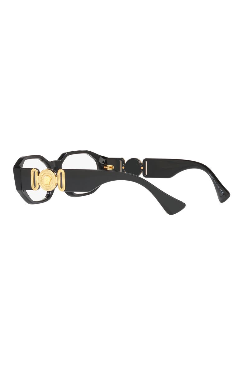 56mm Irregular Optical Glasses, Alternate, color, BLACK