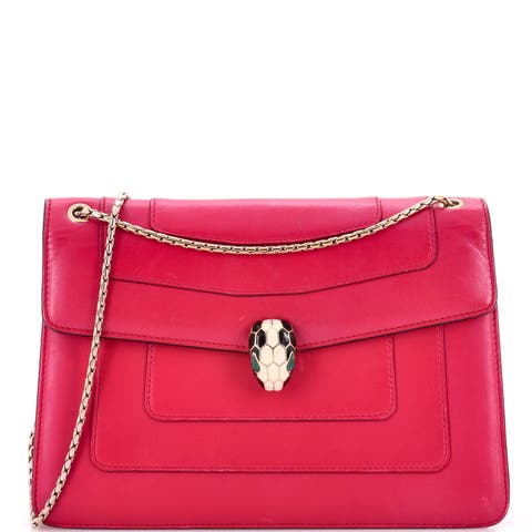 Serpenti Forever Shoulder Bag Leather Medium