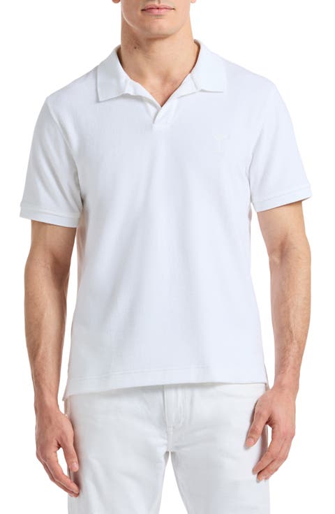 Pelman Cotton Terry Johnny Collar Polo
