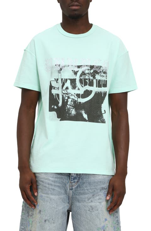 Textured Inside Out Graphic T-Shirt