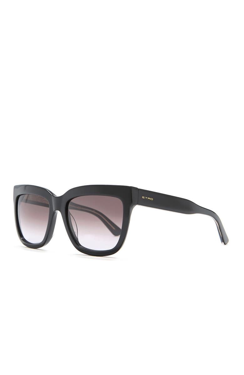 Etro 55mm Square Sunglasses, Alternate, color,