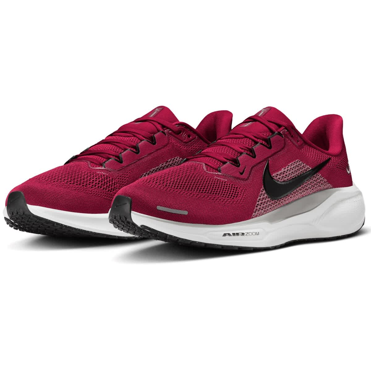 Nike Unisex Nike Crimson Alabama Crimson Tide Zoom Pegasus 41 Running Shoes, Alternate, color, 