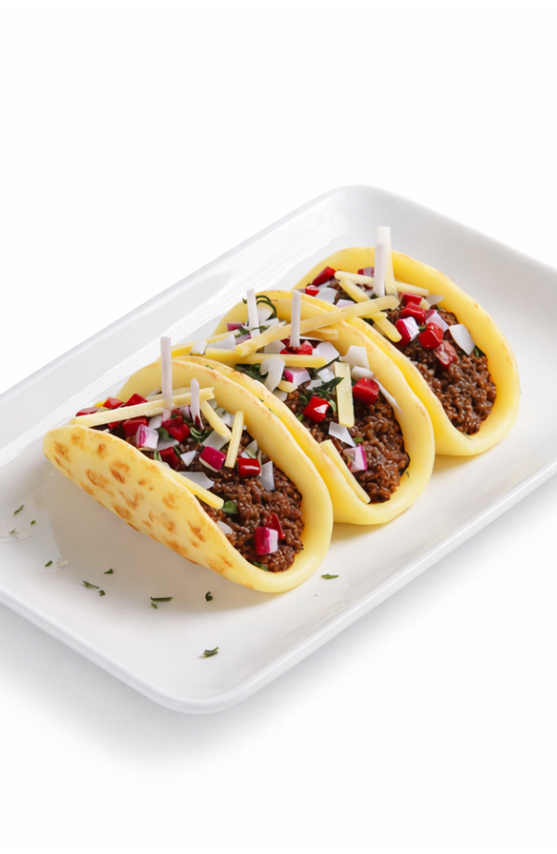 Southlake gifts Taco Candle, Main, color, Yellow / Brown