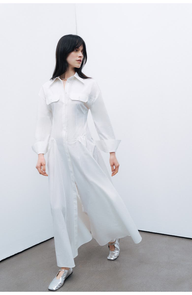 Nocturne Gathers Detailed Maxi Dress, Alternate, color, 