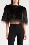 AFRM Faux Fur Cape