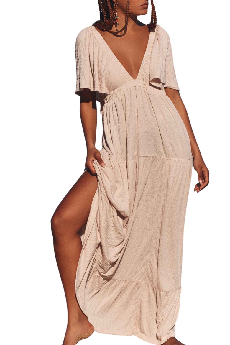 la la maxi dress free people Free People | Dresses | Nwt Free People Beach La La Maxi Dress Black Plungeneckline Maxi Dress L