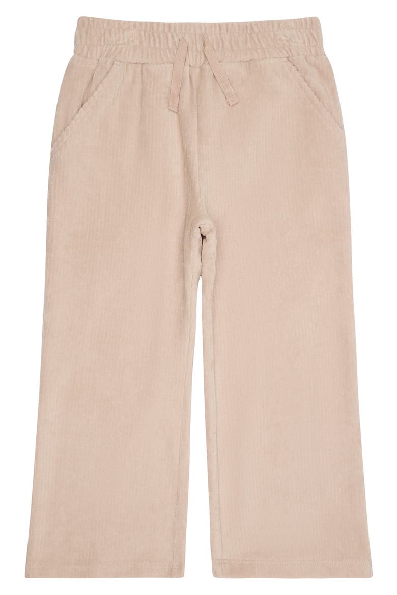 Kids' 2-Pack Ribbed Velour Pants, Alternate, color, BROWN