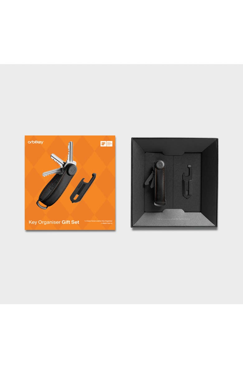 CrazyHorse Key Organiser + Multitool v2 Set, Alternate, color, Black/Orange
