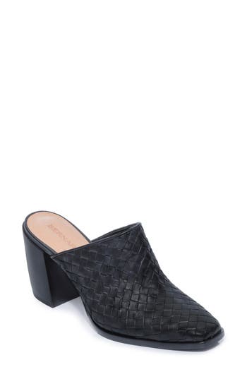 Bernardo Footwear Britt Woven Mule In Black