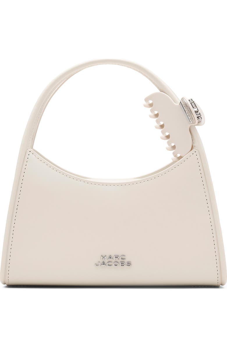Marc Jacobs The Claw Clip Crossbody Bag, Main, color, Cotton White