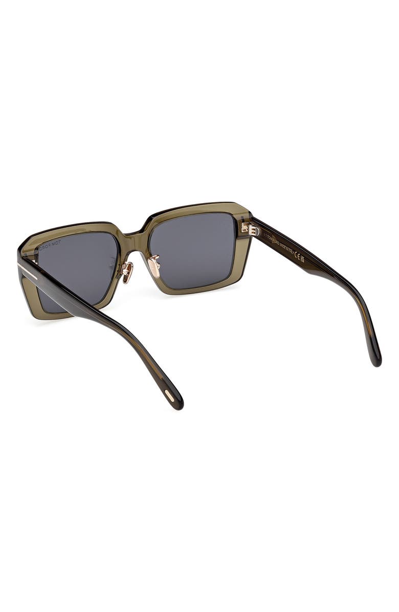 TOM FORD 54mm Square Sunglasses, Alternate, color,