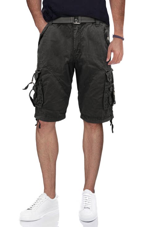 Belted Cargo Shorts