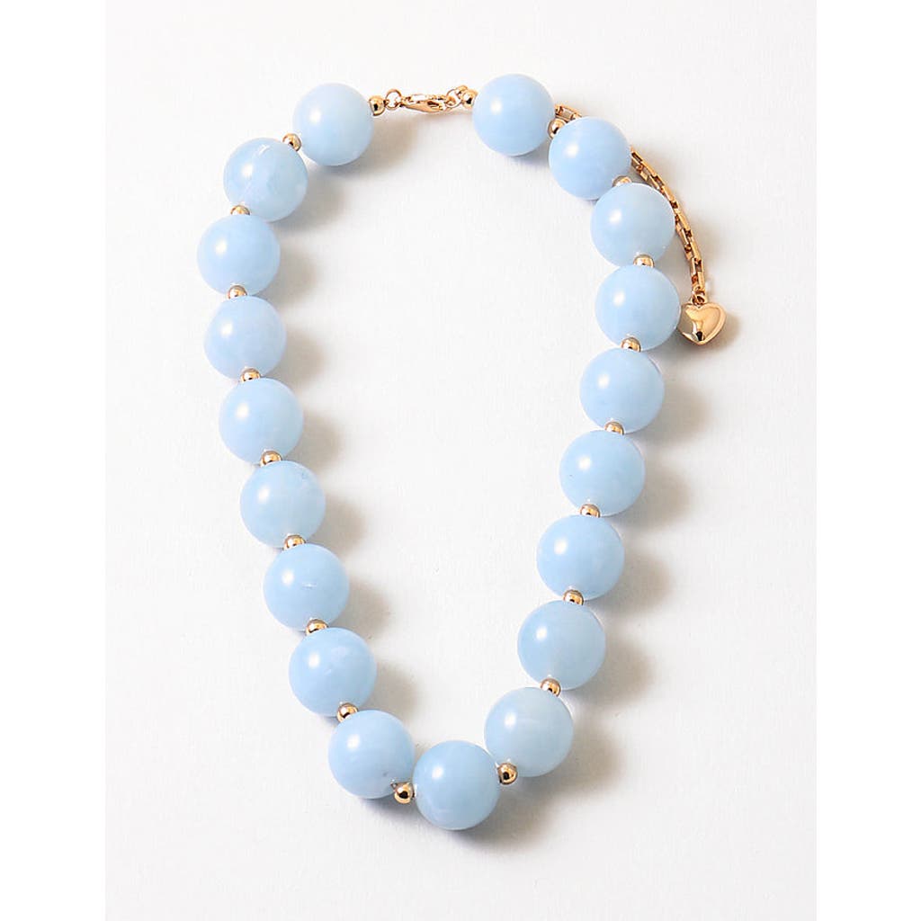 Erin Mcdermott Jewelry Blue Skies Ahead Beaded Necklace In Blue