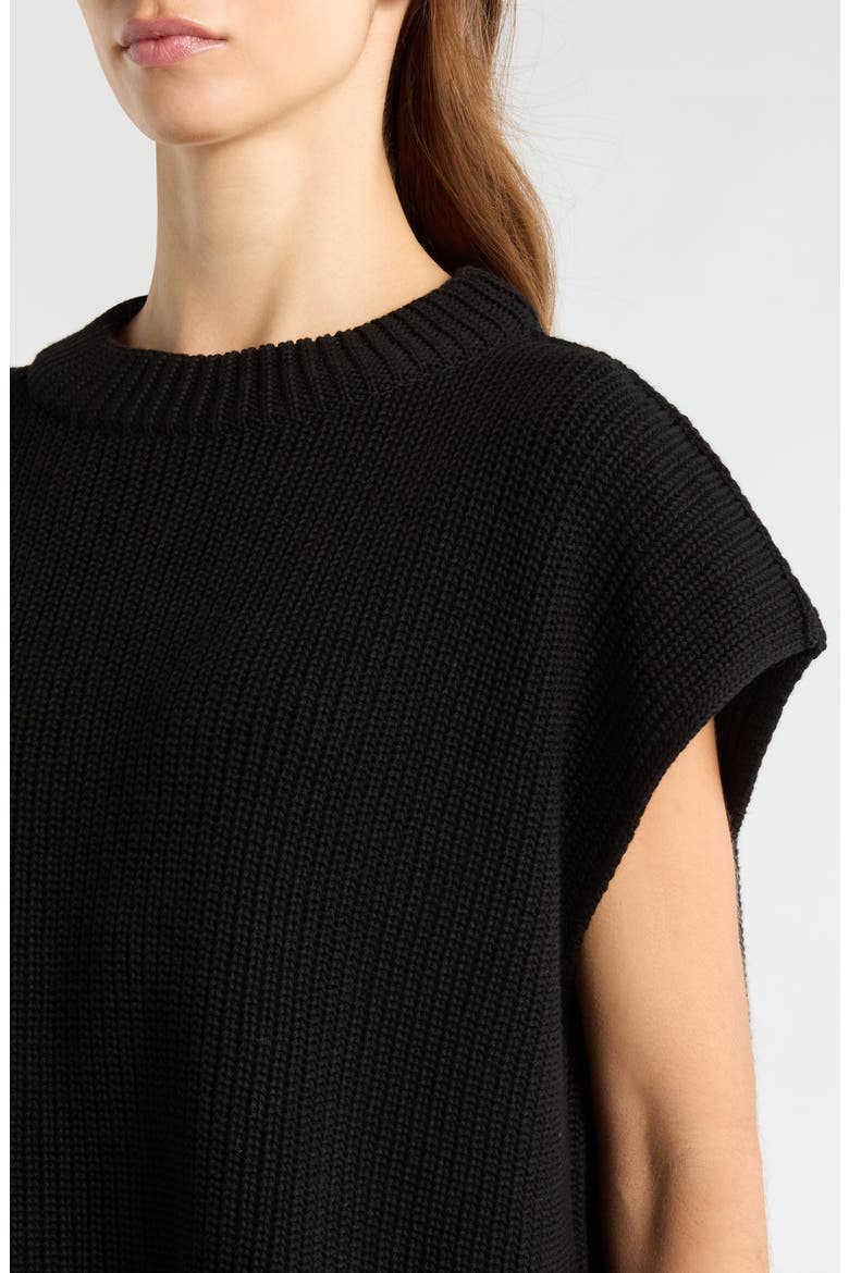 Montecito Sweater Vest, Alternate, color, BLACK