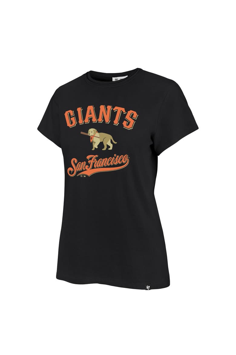 Women's '47 Black San Francisco Giants Regional Frankie T-Shirt, Alternate, color, Black