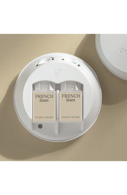 Pura X Studio Mcgee French Linen 2-pack Diffuser Fragrance Refills In French Linen