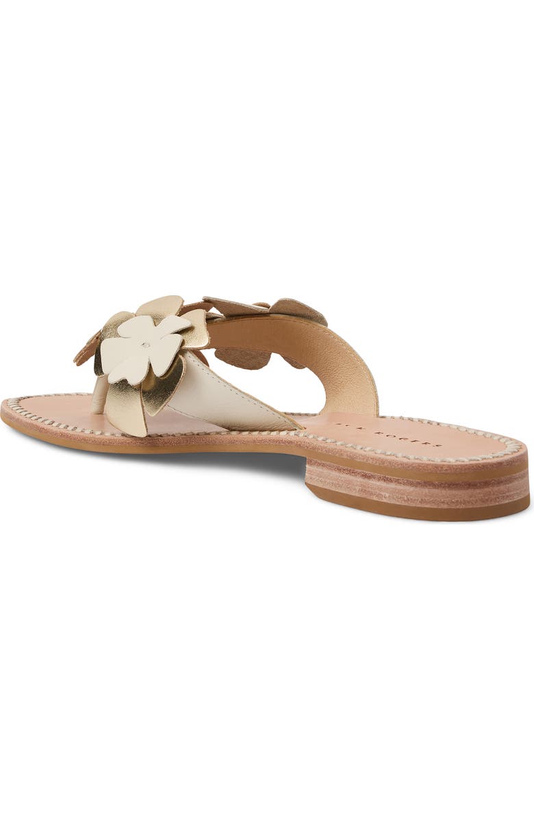 Jack Rogers Talahi Sandal, Alternate, color, Ivory/ Platinum