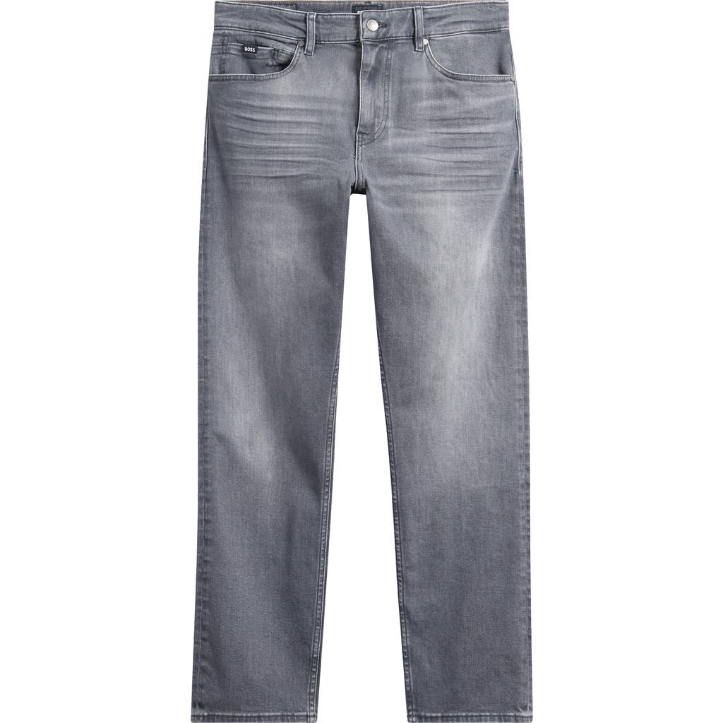 Hugo Boss Boss Ogden Straight Leg Jeans In Gold