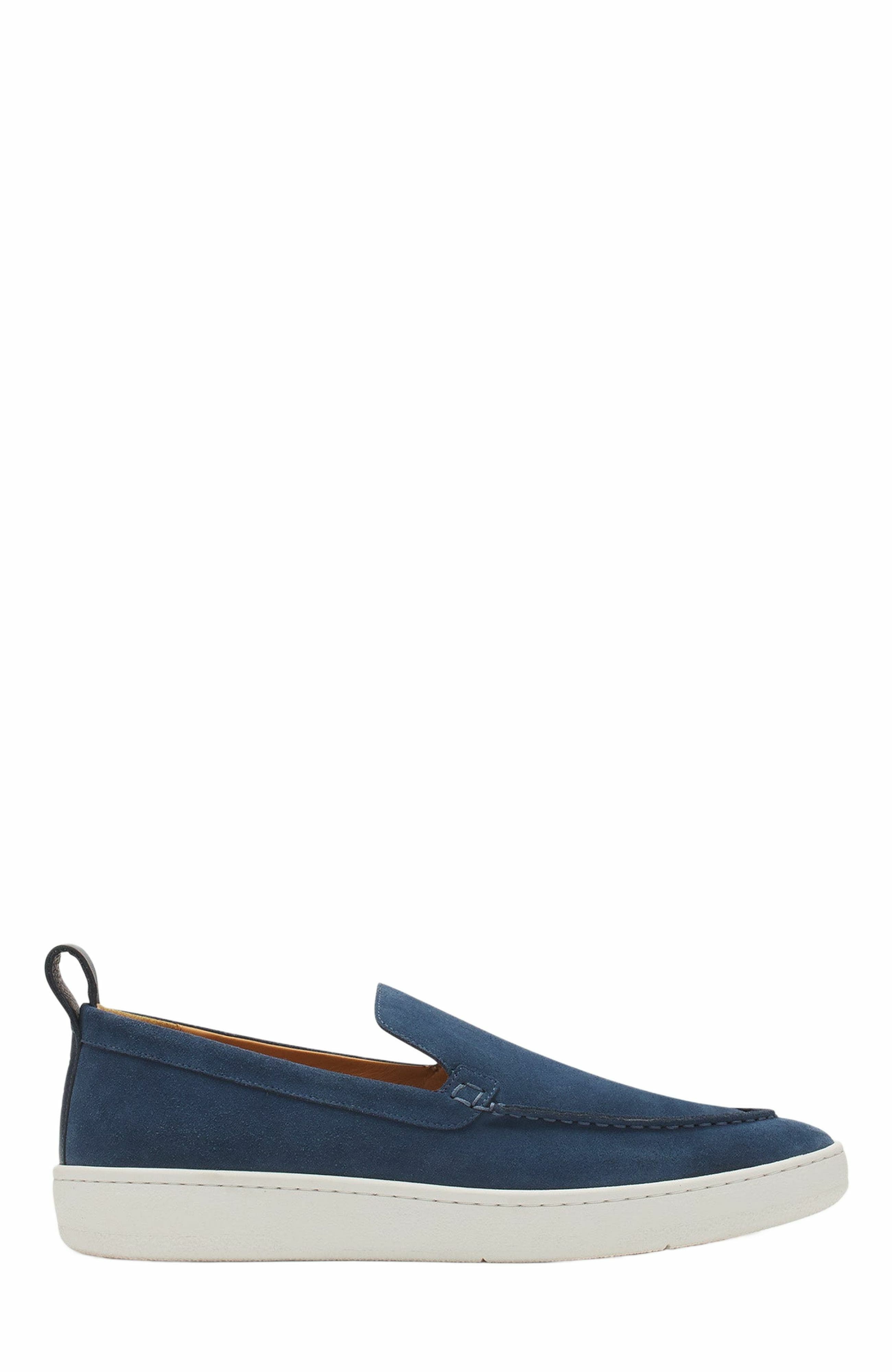 Lanvin Cruiser Suede Moccasins, Main, color, 