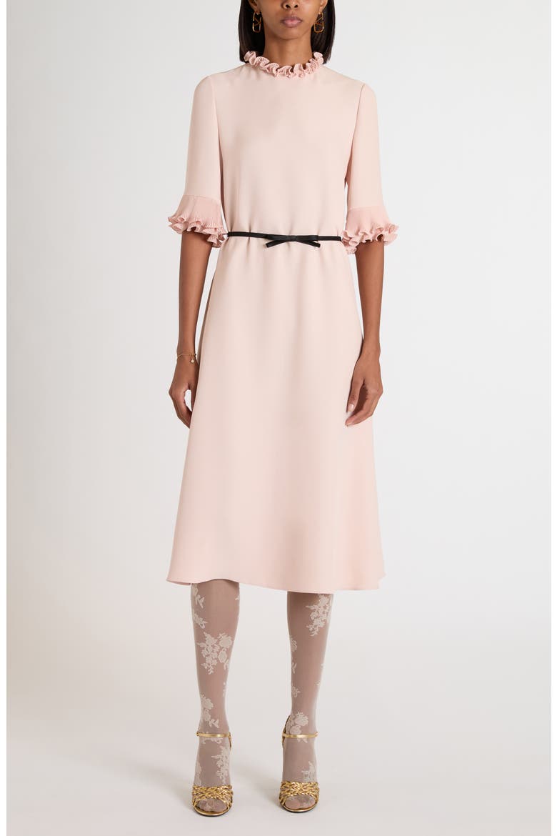 Cady Couture Dress, Main, color, POUDRE