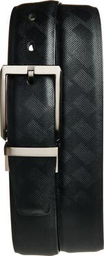 Original Penguin Feather Edge Textured Reversible Belt