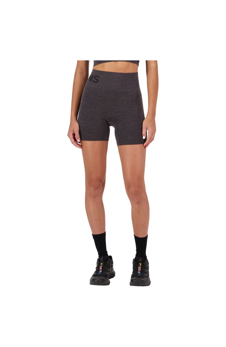 Mons Royale Solace Merino Seamless Short - Women's, Main, color, Forged Iron