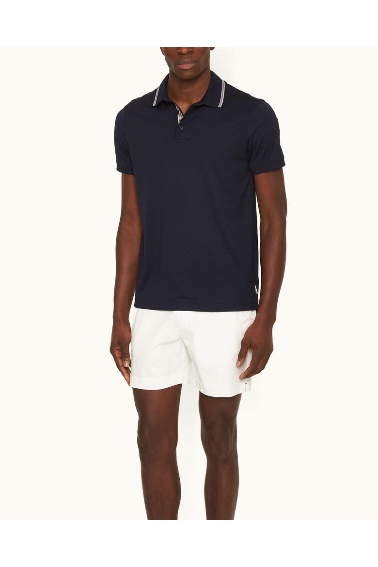 Dominic Tipping Polo Shirt, Main, color, NIGHT IRIS