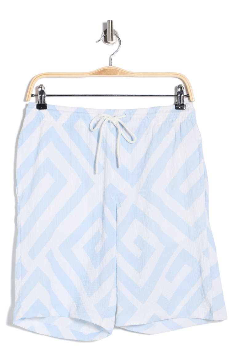 Drawstring Shorts, Alternate, color, BLUE FINCH