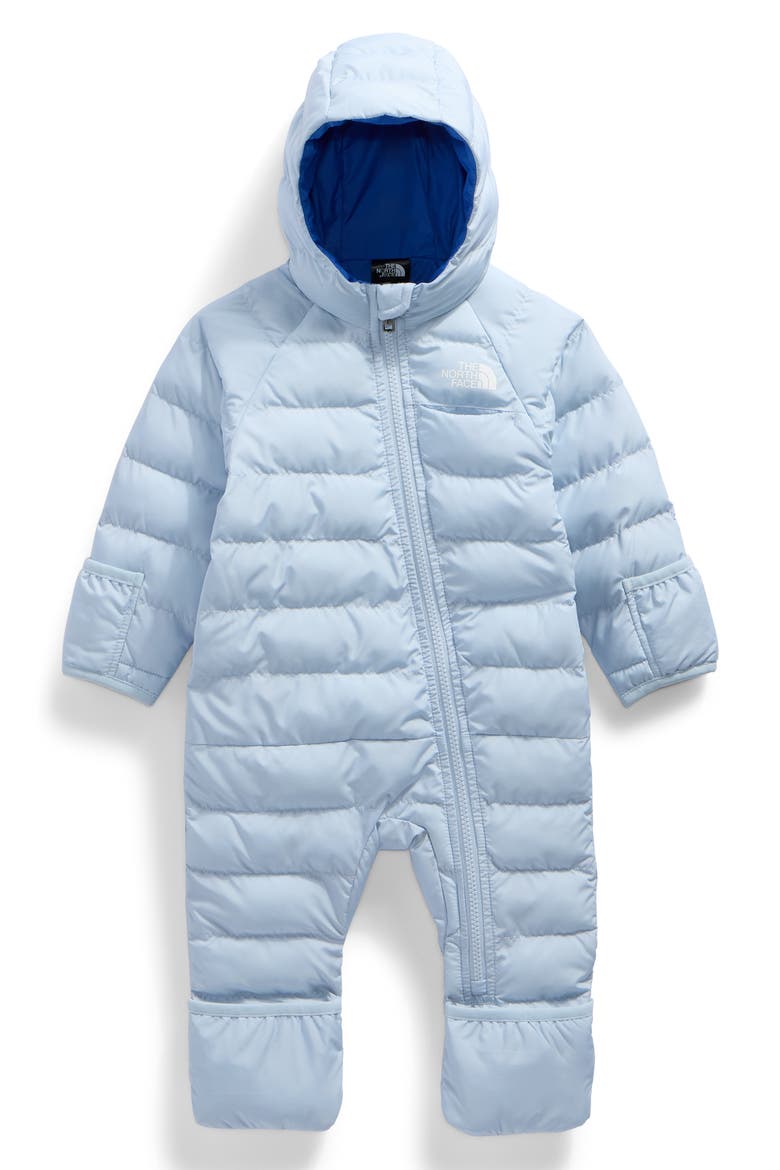 Perrito Water Repellent Hooded Snowsuit, Main, color, POLAR HAZE