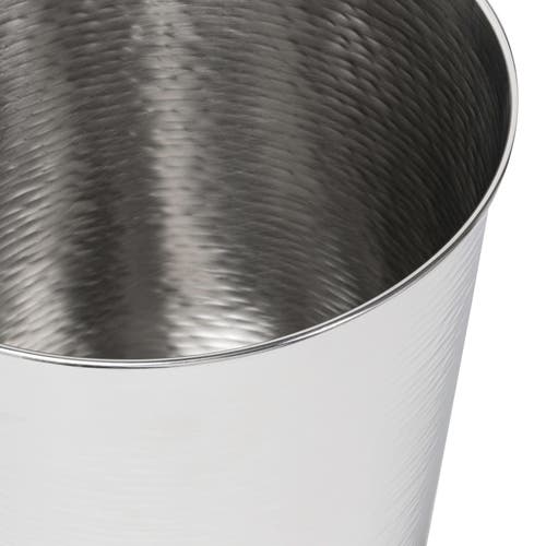 Happimess Remi Modern Classic Textured Steel 2-gallon Wastebasket