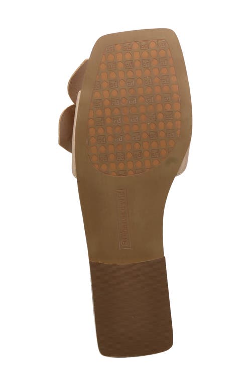 Charles David Ovum Slide Sandal In Gold
