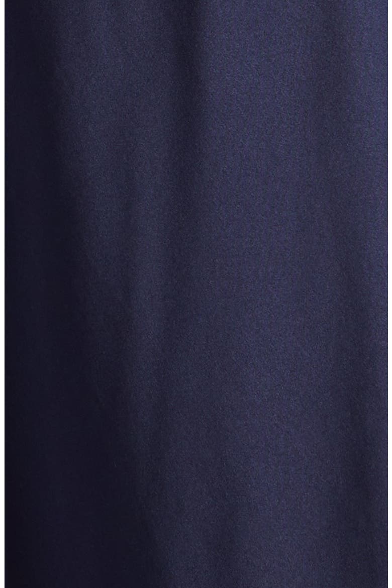 Bias Cut Silk Charmeuse Midi Skirt, Alternate, color, INK