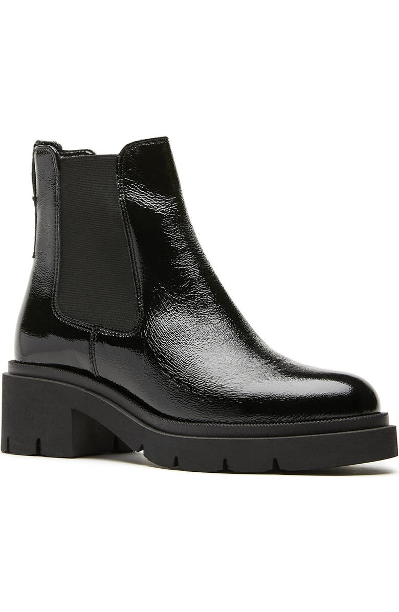 La Canadienne Waren City Dry<sup>™</sup> Waterproof Chelsea Boot, Main, color, Black Patent
